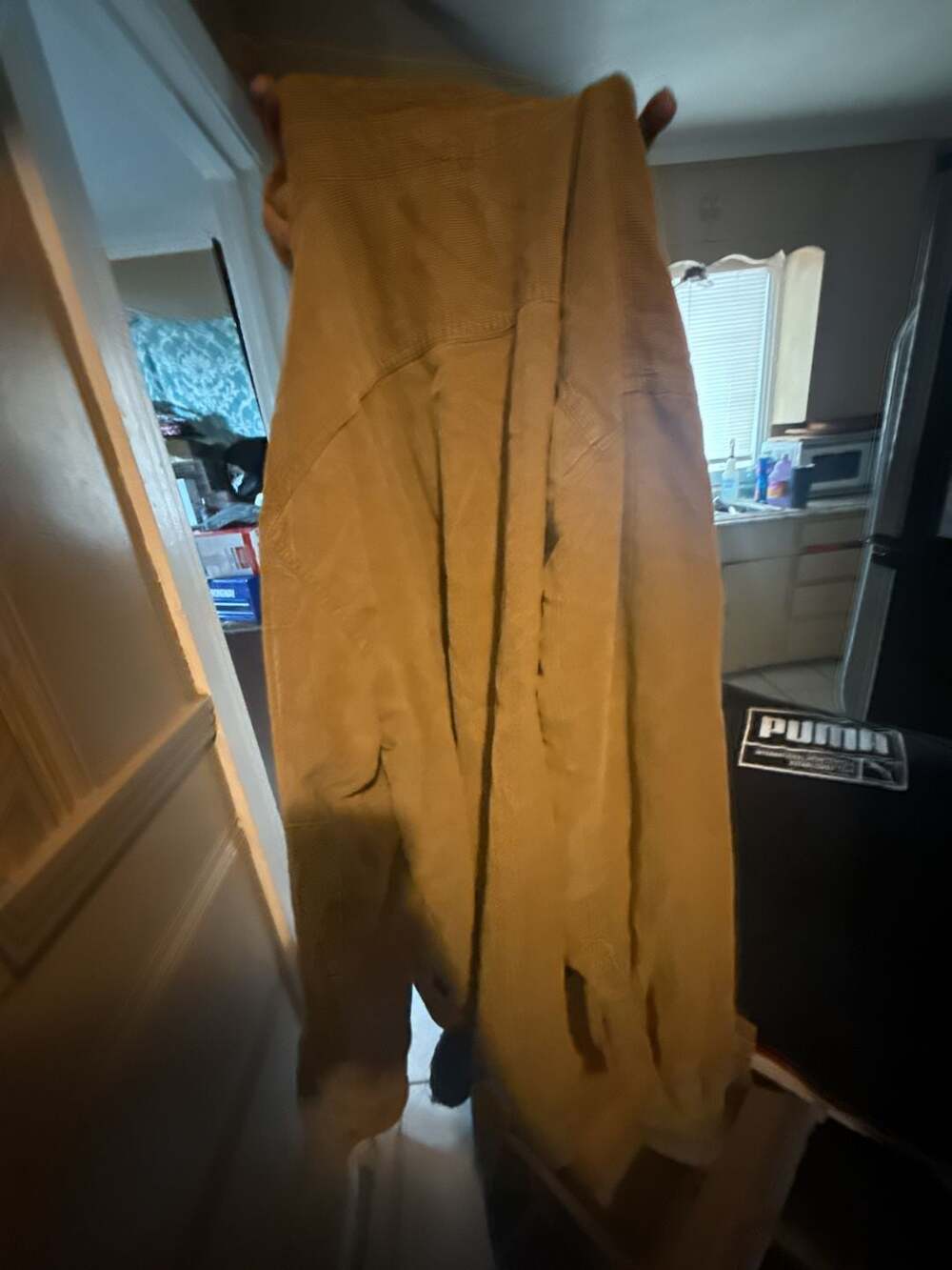 Covington Tan Corduroy Plaid Lined Jacket - Picture 4 of 4